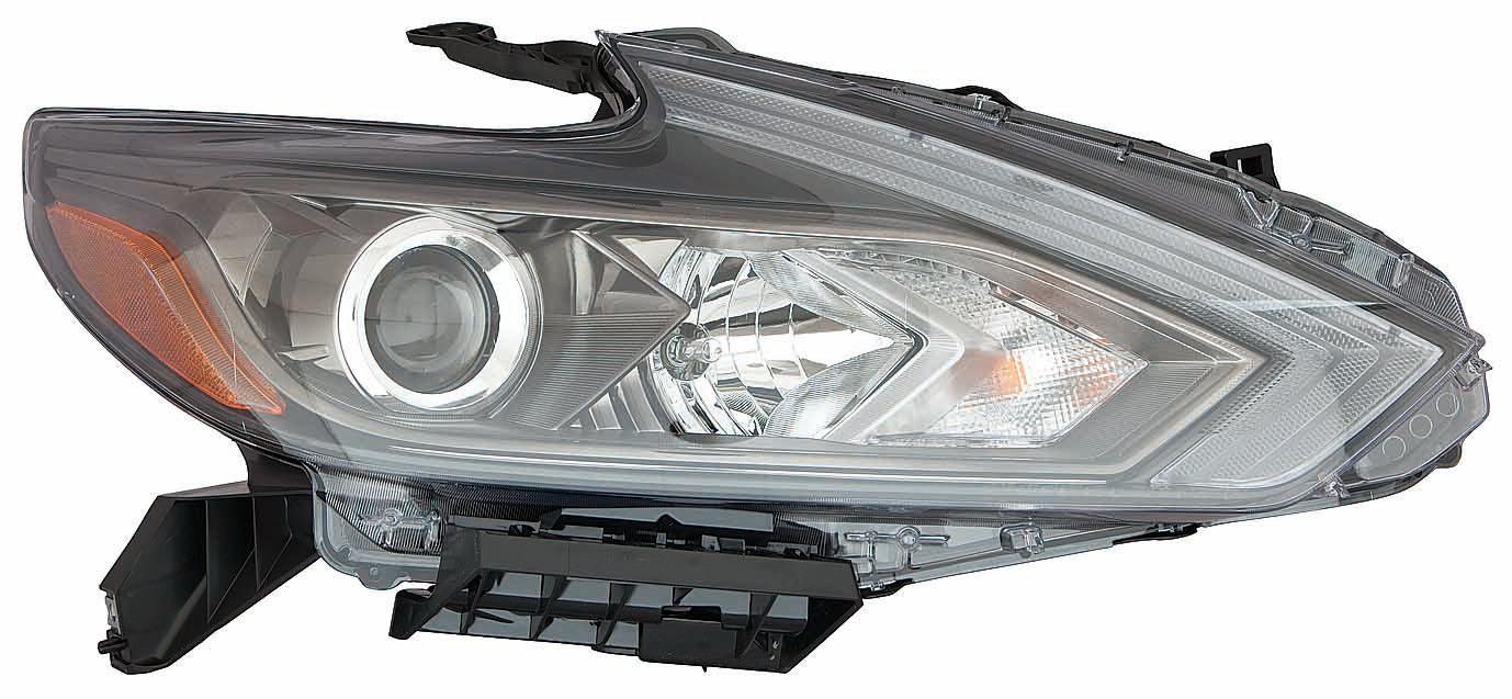 2503 | 2016-2018 NISSAN ALTIMA RT Headlamp assy composite Sedan; Halogen; w/o LED DRL; w/o Smoke Lens | NI2503249|260109HS9B