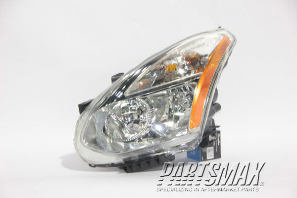2518 | 2009-2010 NISSAN ROGUE LT Headlamp lens/housing Xenon; Housing Only | NI2518110|26075JM72A