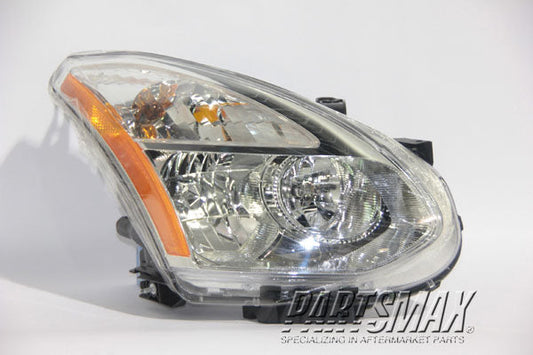 2519 | 2008-2008 NISSAN ROGUE RT Headlamp lens/housing Xenon; Housing Only | NI2519110|26025JM20C