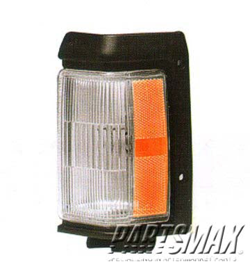 2550 | 1988-1989 NISSAN D21 LT Front marker lamp assy w/sealed beam headlamps | NI2550105|B611541G01