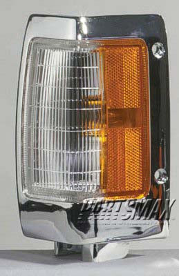 2550 | 1990-1994 NISSAN D21 LT Front marker lamp assy bright | NI2550107|B611588G00