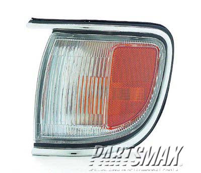 2550 | 1996-1999 NISSAN PATHFINDER LT Front marker lamp assy w/bright rim; to 12/98 | NI2550129|261150W025