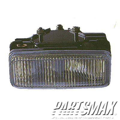 2592 | 1996-1999 NISSAN PATHFINDER RT Fog lamp assy to 12/98 | NI2592107|261500W025