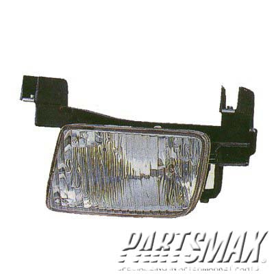 2593 | 1998-1999 NISSAN ALTIMA RT Fog lamp assy all | NI2593104|261509E625
