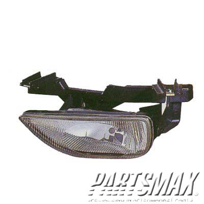 1570 | 2000-2001 NISSAN ALTIMA RT Fog lamp assy all | NI2593105|261500Z925