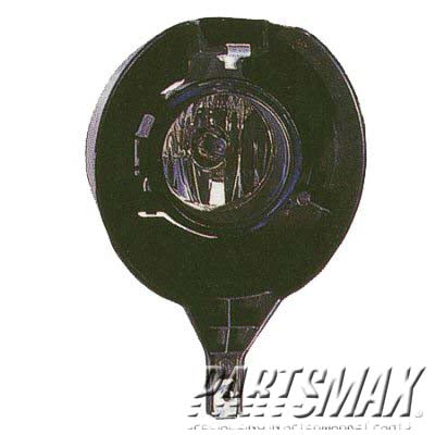 2593 | 2005-2021 NISSAN FRONTIER RT Fog lamp assy w/Chrome Bumper | NI2593121|26150EA825