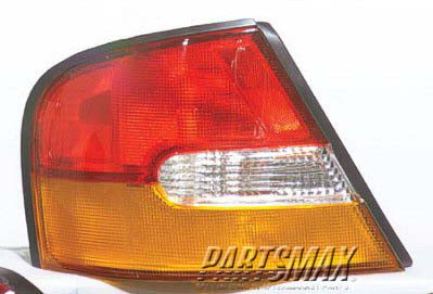 2800 | 1999-1999 NISSAN ALTIMA LT Taillamp assy SE; w/o Limited Edition; w/red lens | NI2800129|265559E025