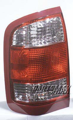2800 | 1999-2003 NISSAN PATHFINDER LT Taillamp assy all; from 12/98 | NI2800136|265552W625