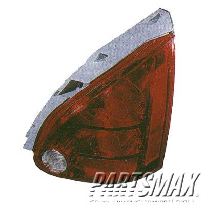 2800 | 2004-2008 NISSAN MAXIMA LT Taillamp assy w/o bulbs or sockets | NI2800160|265257Y025