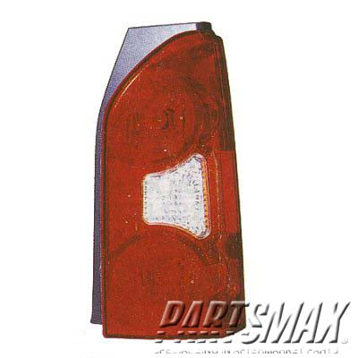 2800 | 2005-2015 NISSAN XTERRA LT Taillamp assy all | NI2800173|26555EA025