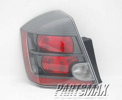 2800 | 2007-2009 NISSAN SENTRA LT Taillamp assy w/2.5L engine | NI2800178|26555ET80C