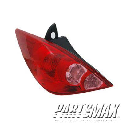 2800 | 2007-2012 NISSAN VERSA LT Taillamp assy H/B | NI2800181|26555EM30A