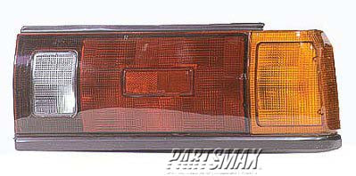 2801 | 1989-1990 NISSAN SENTRA RT Taillamp assy 4dr sedan | NI2801107|B655075A10