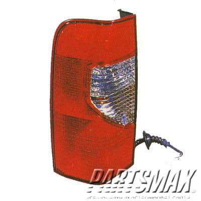 2801 | 2000-2001 NISSAN XTERRA RT Taillamp assy to 7/01 | NI2801144|265507Z025