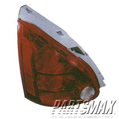 2801 | 2007-2008 NISSAN MAXIMA RT Taillamp assy all | NI2801160|265207Y025