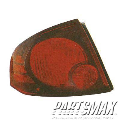 2801 | 2004-2006 NISSAN SENTRA RT Taillamp assy SE-R/SE-R Spec V; quarter panel mounted | NI2801165|265506Z825