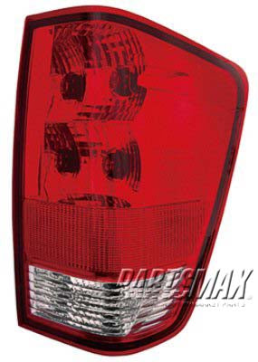 2801 | 2004-2015 NISSAN TITAN RT Taillamp assy w/utility compartment | NI2801166|26550ZH226
