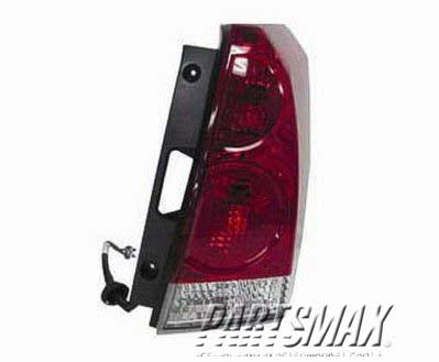 2801 | 2004-2009 NISSAN QUEST RT Taillamp assy all | NI2801167|26550ZM10A