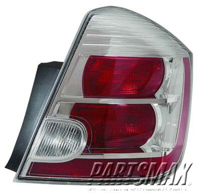 2801 | 2010-2012 NISSAN SENTRA RT Taillamp assy BASE|S|SL | NI2801187|26550ZT50A