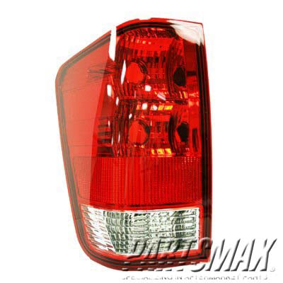 2818 | 2004-2015 NISSAN TITAN LT Taillamp lens/housing w/utility compartment | NI2818112|265597S216