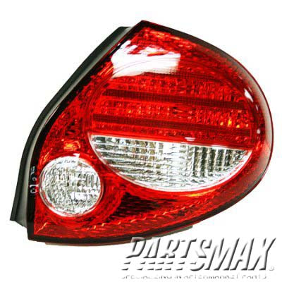 2230 | 2000-2001 NISSAN MAXIMA RT Taillamp lens/housing GXE/GLE | NI2819105|265542Y925