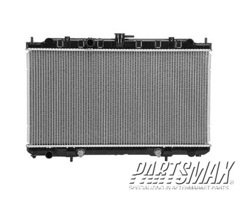 2870 | 2000-2001 NISSAN SENTRA Radiator assembly w/manual trans; w/1.8L engine | NI3010132|214106M100