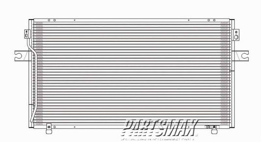 2910 | 1995-1996 NISSAN MAXIMA Air conditioning condenser all | NI3030108|9211040U60