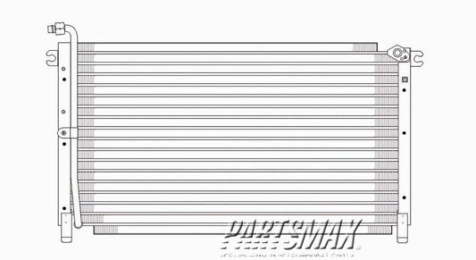 3030 | 1987-1992 NISSAN PATHFINDER Air conditioning condenser may require additional parts | NI3030146|9211001G61