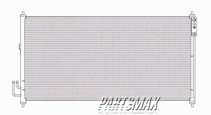 3030 | 2003-2008 NISSAN MURANO Air conditioning condenser all | NI3030153|92110CN000