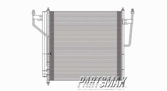 3030 | 2004-2004 NISSAN PATHFINDER ARMADA Air conditioning condenser all | NI3030157|921009GF0A