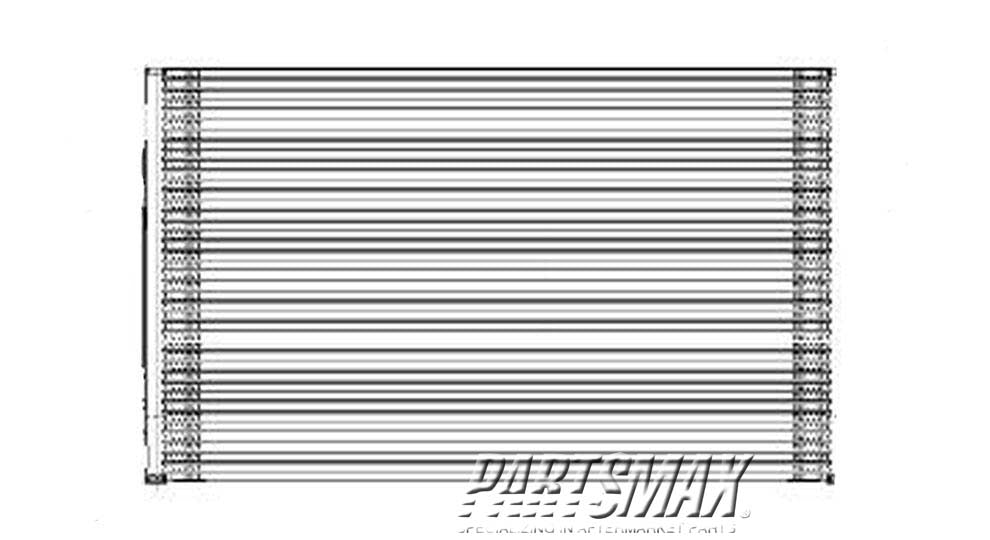 3030 | 2009-2014 NISSAN MAXIMA Air conditioning condenser all | NI3030161|921003TA3B