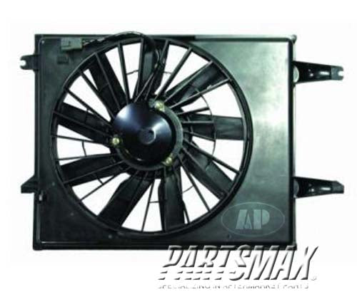 3115 | 1996-1998 MERCURY VILLAGER Radiator cooling fan assy includes motor/fan/shroud | NI3112103|NI3112103