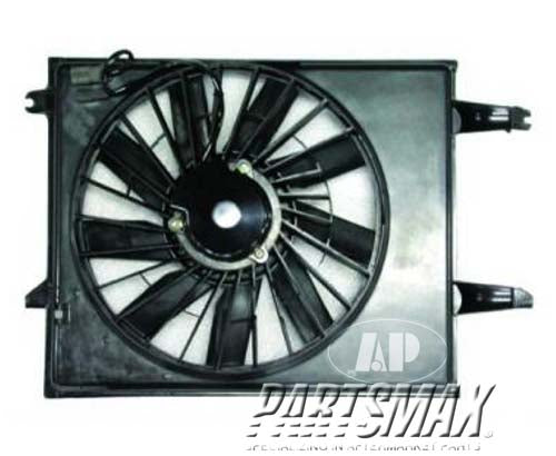 3115 | 1993-1995 NISSAN QUEST Radiator cooling fan assy includes motor/fan/blade; standard duty | NI3115108|214810B701