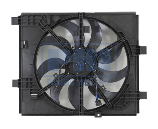 2880 | 2011-2013 NISSAN JUKE Radiator cooling fan assy Motor/Blade/Shroud Assy; w/o Control Modules; see notes | NI3115147|214831KC0A-PFM