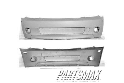 1000 | 2004-2005 SCION xA Front bumper cover prime | SC1000101|5211952917