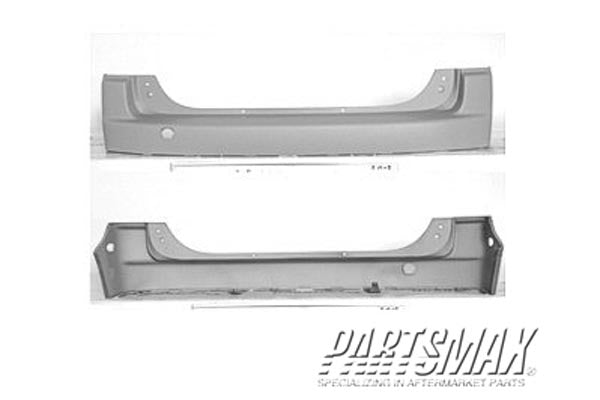 1100 | 2004-2006 SCION xB Rear bumper cover prime | SC1100102|5215952913