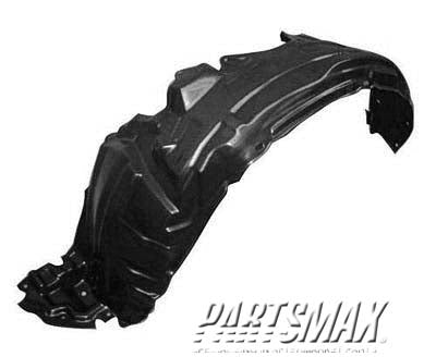 1248 | 2004-2006 SCION xA LT Front fender inner panel fender liner; plastic | SC1248101|5387652092