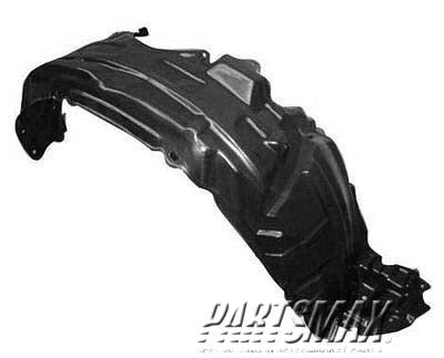 1249 | 2004-2006 SCION xA RT Front fender inner panel fender liner; plastic | SC1249101|5387552092