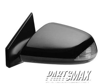 1710 | 2005-2010 SCION tC RT Mirror outside rear view Power; w/Signal Lamps; Black (Code 209); PTM | SC1321102|8791021190C0