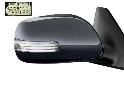 1710 | 2011-2011 SCION tC RT Mirror outside rear view Power; Non-Heated; w/Signal Lamp; Black (Code 202); w/Cover; PTM; see notes | SC1321105|8791021200-PFM