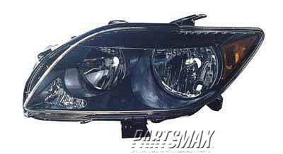 1171 | 2007-2009 SCION tC LT Headlamp lens/housing w/Base Pkg | SC2518103|8117021170