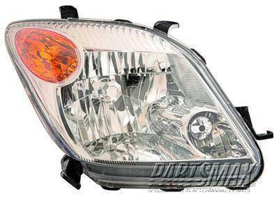 1172 | 2006-2006 SCION xA RT Headlamp lens/housing  | SC2519105|8113052651