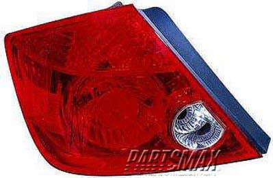 2220 | 2005-2007 SCION tC LT Taillamp lens/housing all | SC2818102|8156121230