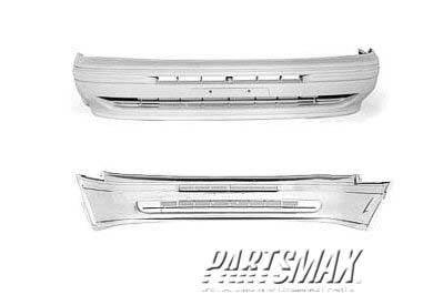 1000 | 1992-1994 SUBARU LEGACY Front bumper cover w/o turbo | SU1000113|57720AA130