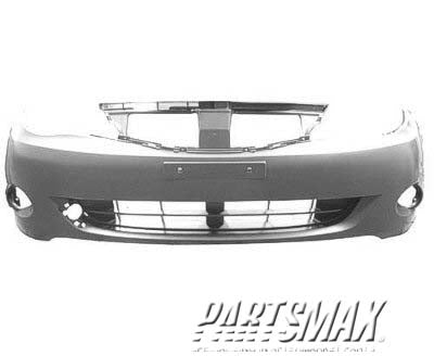 250 | 2008-2011 SUBARU IMPREZA Front bumper cover prime | SU1000158|57704FG001