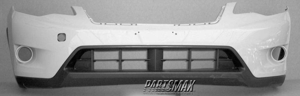 1000 | 2013-2015 SUBARU XV CROSSTREK Front bumper cover Exc HYBRID; w/Textured Lower; prime | SU1000172|57704FJ011