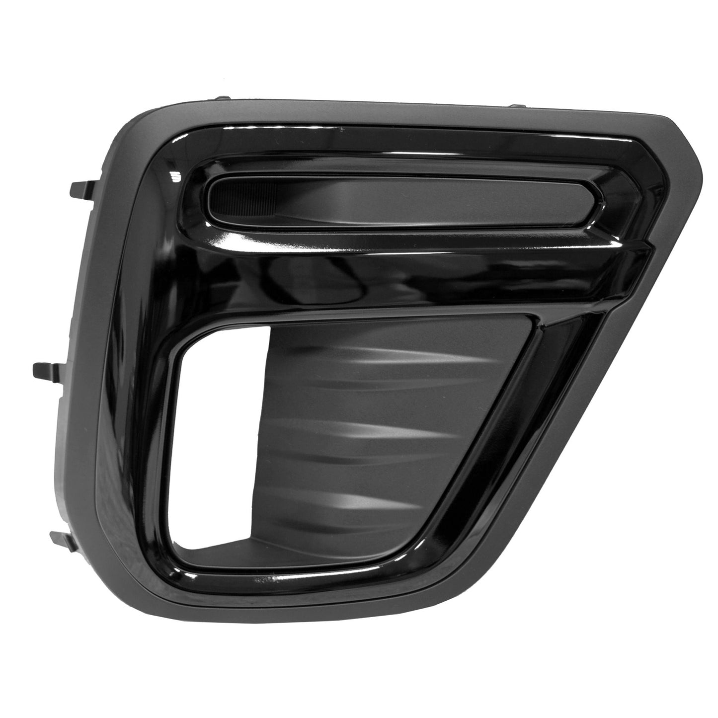 530 | 2019-2019 SUBARU FORESTER RT Front bumper insert SPORT; Fog Lamp Bezel; w/LED Fog Lamps; Black Trim | SU1039119|57731SJ140