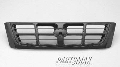 1200 | 1998-2000 SUBARU FORESTER Grille assy base/L; black | SU1200115|91065FC010VF