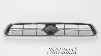 860 | 2000-2002 SUBARU LEGACY Grille assy except Outback; GT/GT Limited; bright | SU1200119|91121AE06A