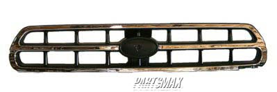 860 | 2000-2002 SUBARU OUTBACK Grille assy black & bright | SU1200122|91121AE04A